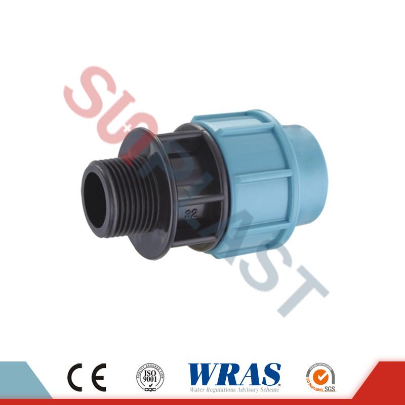 PP Compression Male Coupler