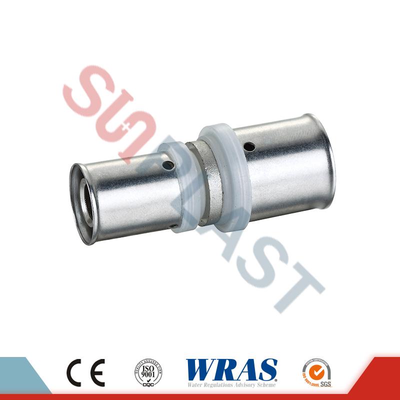 Brass Press Reducing Coupling