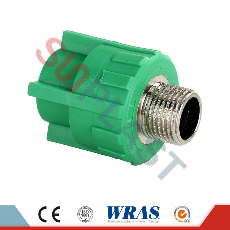 DIN8077 PPR Male Coupler