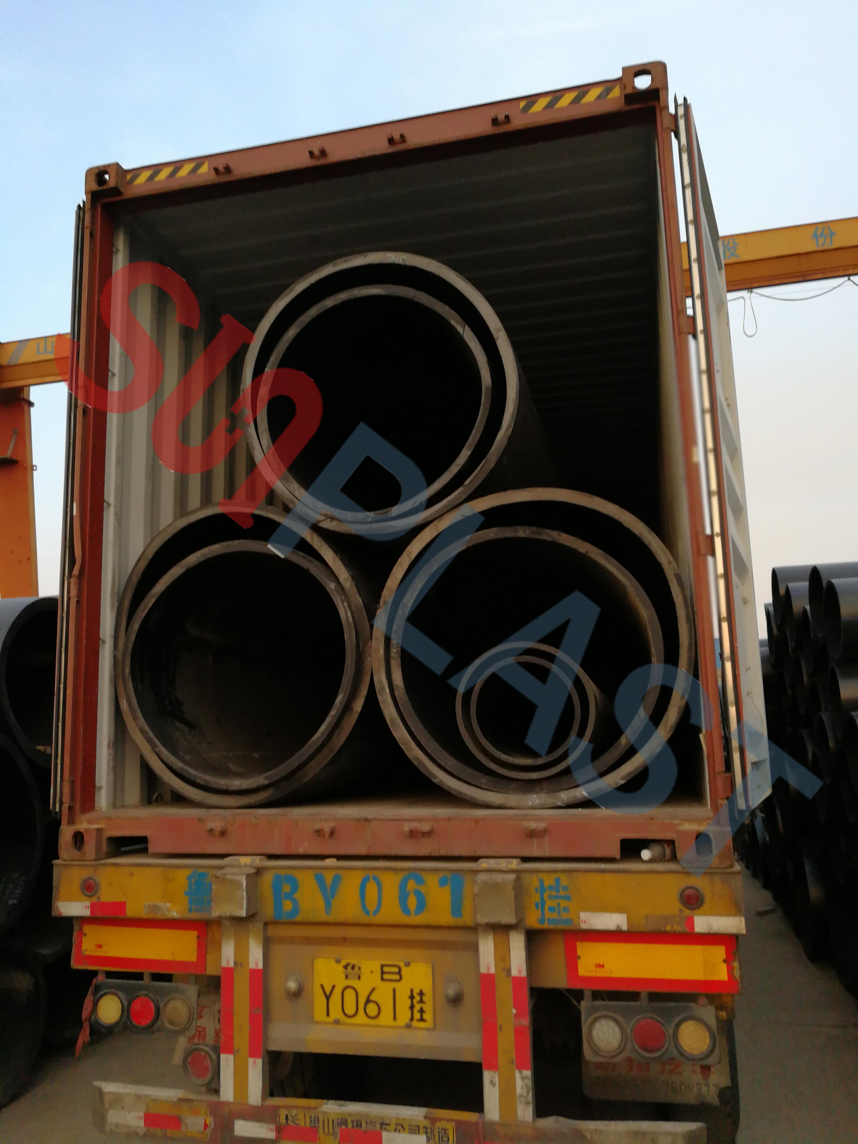 SUNPLAST DN1000/DN1200mm HDPE Pipe To Australia